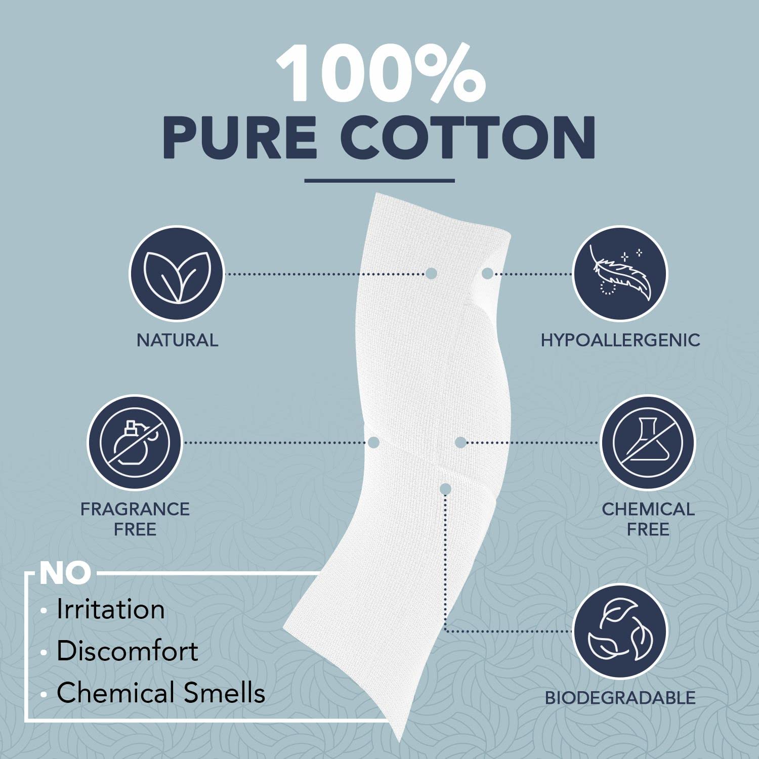 X-Large 100% Pure Cotton Face Towels – 50 Count Extra Large Disposable Wash Cloths for Face Washing, Makeup Removal & Acne Care | Ultra Soft, Hypoallergenic & Fragrance-Free